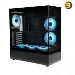 TECNO ZONE C600 Gaming Case + 600W Power Supply
