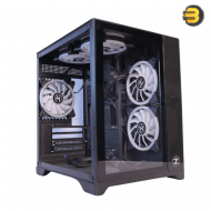 Case Technozone C-350 5 RGB FANS + PSU 600W