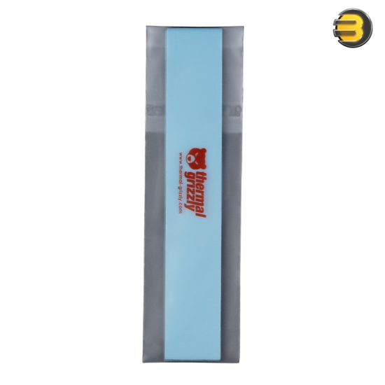 Thermal Grizzly TG Minus Pad Pro Thermal Pad Gray — Non-Conductive, High Compressibility & Thermal Conductivity, Sizes 120x20mm & 100x100mm, Thickness 1.0-3.0mm, For SSDs, GPUs, VRMs, Memory Thermal Grizzly TG Minus Pad Pro Thermal Pad Gray — Non-Conductive, High Compressibility & Thermal Conductivity, Sizes 120x20mm & 100x100mm, Thickness 1.0-3.0mm, For SSDs, GPUs, VRMs, Memory