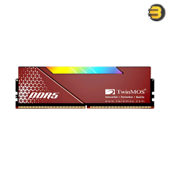 Twinmos TMD516GB6000URGB36 DDR5 16GB 6000MHz RGB RAM – CL36, High-Performance, Customizable Lighting