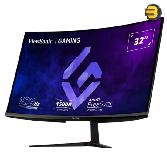 ViewSonic VX3218-PC-MHD 32 Inch Curved Full HD VA Gaming Monitor — 165Hz/180Hz Refresh Rate, 1ms MPRT, 1500R Curve, AMD FreeSync Premium, HDMI & DisplayPort, 2W Dual Speakers, Eye Care, VESA Mount ViewSonic VX3218-PC-MHD 32 Inch Curved Full HD VA Gaming Monitor — 165Hz/180Hz Refresh Rate, 1ms MPRT, 1500R Curve, AMD FreeSync Premium, HDMI & DisplayPort, 2W Dual Speakers, Eye Care, VESA Mount