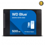 Western Digital 500GB WD Blue SA510 SATA Internal Solid State Drive SSD - SATA III 6 Gb/s, 2.5"/7mm, Up to 560 MB/s