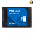 Western Digital 500GB WD Blue SA510 SATA Internal Solid State Drive SSD - SATA III 6 Gb/s, 2.5"/7mm, Up to 560 MB/s