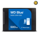 Western Digital 500GB WD Blue SA510 SATA Internal Solid State Drive SSD - SATA III 6 Gb/s, 2.5"/7mm, Up to 560 MB/s