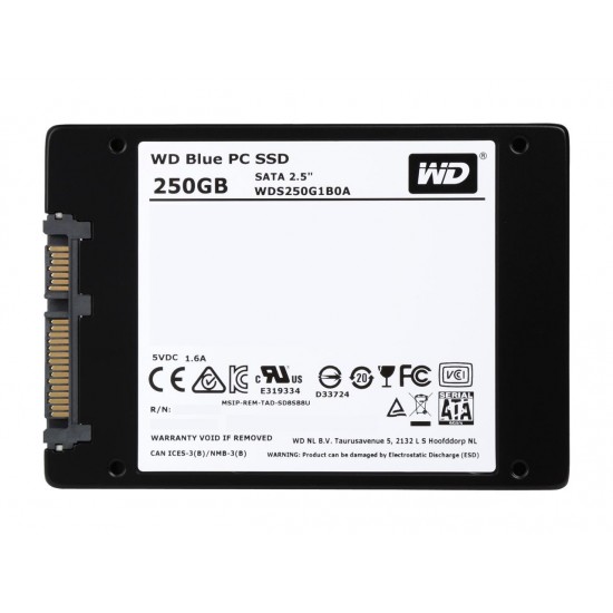 WD Blue 250GB Internal SSD Solid State Drive - SATA 6Gb/s 2.5 Inch - WDS250G1B0A