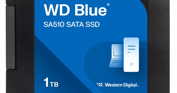 Western Digital Blue SA510 1TB SATA SSD — 2.5 Inch 7mm, SATA III