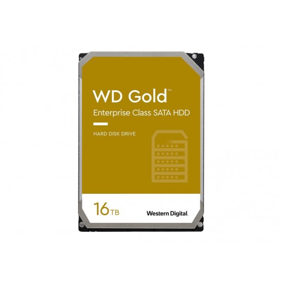 WD Gold 16TB Enterprise Class Hard Disk Drive - 7200 RPM Class SATA 6Gb/s 512MB Cache 3.5 Inch - WD161KRYZ