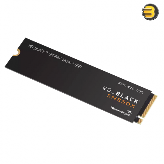 Western Digital WD_BLACK SN850X 1TB Without Heatsink NVMe PCIe 4.0 x4 M.2 2280 Internal Solid State Drive — Ultra-Fast TLC 3D NAND Flash, Built for Elite Gaming and High-Performance PCs, Sequential Read Speeds up to 7,300 MB/s