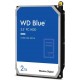 Western Digital 2TB WD Blue PC Internal Hard Drive - 7200 RPM Class, SATA 6 Gb/s, 256 MB Cache, 3.5