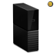 WD My Book 24TB desktop external hard drive in black with USB 3.2 Gen 1 interface, 256-bit AES hardware encryption and Acronis True Image backup software