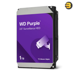 Western Digital Purple WD10PURX 1TB SATA 6.0Gb/s HDD – Optimized for Surveillance, High Reliability, and 24/7 Workload Capability