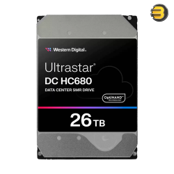 Western Digital Ultrastar DC HC680 26TB SATA Enterprise HDD – SMR, ArmorCache & OptiNAND