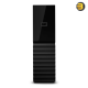 WD My Book 24TB desktop external hard drive in black with USB 3.2 Gen 1 interface, 256-bit AES hardware encryption and Acronis True Image backup software