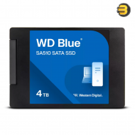 Western Digital 4TB WD Blue SA510 SATA Internal Solid State Drive SSD — SATA III 6 Gb/s, 2.5"/7mm, Up to 560 MB/s Western Digital 4TB WD Blue SA510 SATA Internal Solid State Drive SSD — SATA III 6 Gb/s, 2.5"/7mm, Up to 560 MB/s