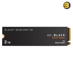 Western Digital WD_BLACK SN7100 2TB NVMe PCIe 4.0 x4 M.2 2280 Internal Solid State Drive — High-Speed TLC 3D NAND Flash