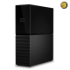 WD My Book 24TB desktop external hard drive in black with USB 3.2 Gen 1 interface, 256-bit AES hardware encryption and Acronis True Image backup software