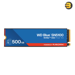 WD Blue SN5100 NVMe SSD 500GB – PCIe Gen 4.0 M.2 2280 WD Blue SN5100 NVMe SSD 500GB – PCIe Gen 4.0 M.2 2280