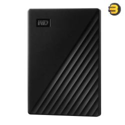 WD My Passport 2TB Portable External HDD – USB 3.2 Gen 1, Hardware Encryption