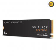 WD_BLACK SN7100 NVMe SSD 1TB — M.2 2280, PCIe Gen4 x4 Interface, Sequential Read up to 7,300 MB/s, Sequential Write up to 6,600 MB/s, High Endurance, Advanced NAND Flash, Optimized for Gaming and Content Creation