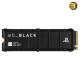 WD BLACK 1TB SN850P NVMe M.2 SSD — Officially Licensed Storage Expansion for PS5 Consoles, up to 7,300MB/s, with heatsink - WDBBYV0010BNC-WRSN