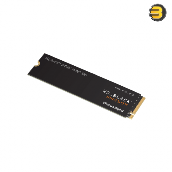 WD BLACK SN850X 1TB M.2 2280 PCIe Gen4 NVMe SSD for Gaming up to 7300 MB/s