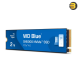 WD Blue SN5000 WDS200T4B0E 2TB NVMe SSD, M.2 2280 — PCIe Gen4 x4 Interface, Sequential Read up to 5,150 MB/s, Sequential Write up to 4,850 MB/s, 650K IOPS Random Read, 900 TBW Endurance, Western Digital 3D NAND