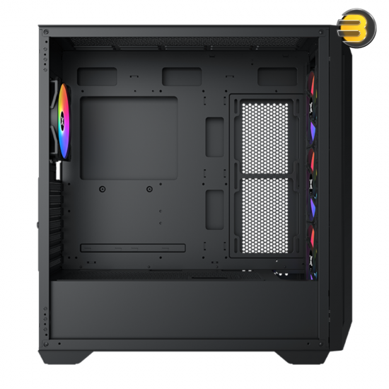 XIGMATEK Master X II Pro + 700W PSU - Steel Mid Tower Gaming Case, Supports E‑ATX/ATX/M‑ATX/Mini‑ITX, 7 Expansion Slots, 360mm Radiator Support, 220mm PSU Clearance, USB 3.0/2.0 I/O