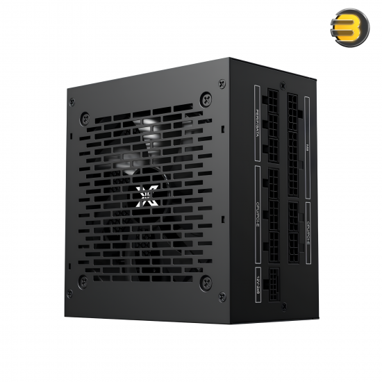 Xigmatek Thor T850M V3 850W 80+ Bronze Full Modular Power Supply — ATX 3.1, PCIe 5.1 Compatible, 120mm Silent Cooling Fan, Single +12V Rail, Active PFC, Multiple Protections (OVP, UVP, OPP, SCP), Compact 140mm Size