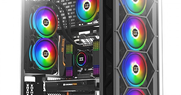 Caja Pc Gaming Xigmatek Overtake Rgb / Torre Grande E-atx / Panel