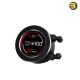 XIGMATEK FROZR-O II 360 — AIO Liquid Cooler, Black, LCD Pump Head, 3xX22A PWM ARGB Fan, Galaxy II Fan Control Box & Remote - EN40443