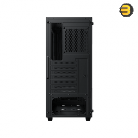 XIGMATEK Sky II With 4 ARGB Fans + X-Power 600W — Black, ATX, U3x1 & U2x2, Mesh Frontpanel & Left TG, 4PCS Z20F