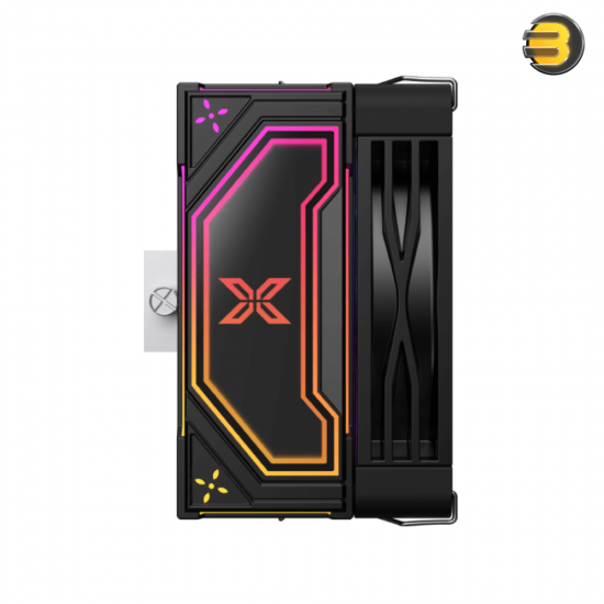 XIGMATEK EPIX II Black CPU Air Cooler - 4 Heatpipes, 120mm PWM Fan, Slow Motion Random RGB Top Cover, Intel & AMD Compatibility with Plastic Backplate, Supports LGA 20XX Sockets XIGMATEK EPIX II Black CPU Air Cooler - 4 Heatpipes, 120mm PWM Fan, Slow Motion Random RGB Top Cover, Intel & AMD Compatibility with Plastic Backplate, Supports LGA 20XX Sockets