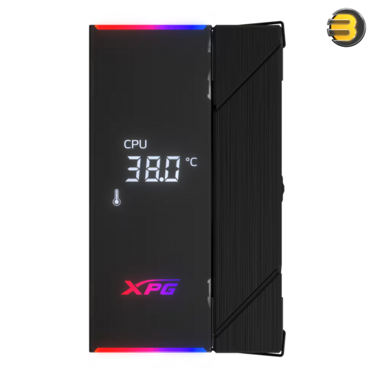 XPG MAESTRO PLUS 42SA CPU Air Cooler – 220 W TDP, 4 Heat Pipes, 120 mm ARGB Fan, Digital Info Display, Intel LGA 1851/1700/1200 & AMD AM5/AM4 Support XPG MAESTRO PLUS 42SA CPU Air Cooler – 220 W TDP, 4 Heat Pipes, 120 mm ARGB Fan, Digital Info Display, Intel LGA 1851/1700/1200 & AMD AM5/AM4 Support