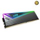 XPG CASTER 32GB (2x16GB) 6000 MHz CL40-40-40 RGB DDR5 Desktop Memory, RGB  Tungsten Grey Heatsink - 2PK PMIC + ECC - Intel XMP 3.0 Compatible