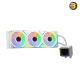 XPG LEVANTE II 360 White All-in-One CPU Liquid Cooler — Dual-Chamber Pump with Non-Conductive Coolant, Infinity Mirror ARGB Lighting, Pre-Installed 3x 120mm Hydraulic Bearing Fans, Supports Intel LGA 1851/1700 & AMD AM5/AM4 XPG LEVANTE II 360 White All-in-One CPU Liquid Cooler — Dual-Chamber Pump with Non-Conductive Coolant, Infinity Mirror ARGB Lighting, Pre-Installed 3x 120mm Hydraulic Bearing Fans, Supports Intel LGA 1851/1700 & AMD AM5/AM4