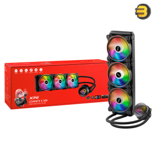XPG Levante X 360 All-in-One ARGB CPU Liquid Cooler — 4.72 Maximum