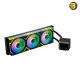 XPG LEVANTE II 360 Black All-in-One CPU Liquid Cooler — Dual-Chamber Pump with Non-Conductive Coolant, Infinity Mirror ARGB Lighting, Pre-Installed 3x 120mm Hydraulic Bearing Fans, Supports Intel LGA 1851/1700 & AMD AM5/AM4 XPG LEVANTE II 360 Black All-in-One CPU Liquid Cooler — Dual-Chamber Pump with Non-Conductive Coolant, Infinity Mirror ARGB Lighting, Pre-Installed 3x 120mm Hydraulic Bearing Fans, Supports Intel LGA 1851/1700 & AMD AM5/AM4