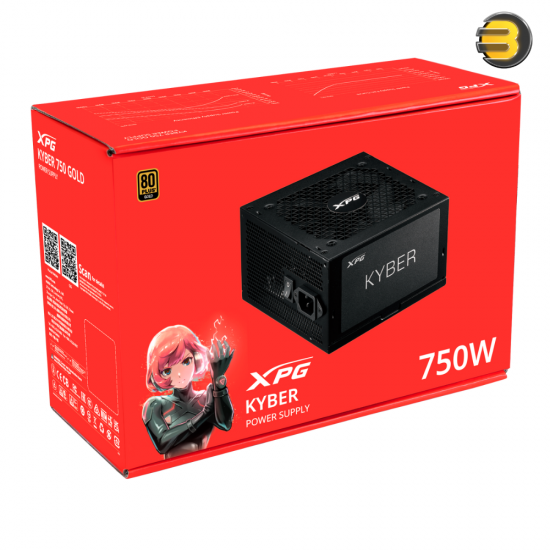 XPG Kyber 750W 80+ Gold ATX 3.1 Power Supply