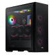 XPG Defender Mid-Tower ATX MESH Front Panel Efficient Airflow Tempered Glass PC Case Black