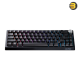 XPG SORCERER Mini Gaming Keyboard 65% - Compact Gasket Mount - XPG Red Mechanical Switches - Per-Key RGB with 10 Preset Effects - 66/67 Keys (ANSI/ISO) - USB-C - Metal Volume Knob - 50M Keystroke Lifecycle - Windows Compatible