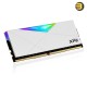 XPG SPECTRIX D50 16GB (2x8GB) DDR4 3600MHz CL18-22-22 RGB Desktop Memory Custom RGB w/ White Heatsink Module - 2PK