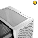 XPG Valor AIR Compact Mid Tower ATX PC Case — Magnetic MESH Front Bezel with Streamline Carving Pattern Design, Removable Dust Filter, 4 x 120 mm Fans Installed - White