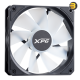 XPG VENTO R ARGB REVERSE Case Fan 120mm —  3x pack, 45.3 CFM, 23 dBA - Black