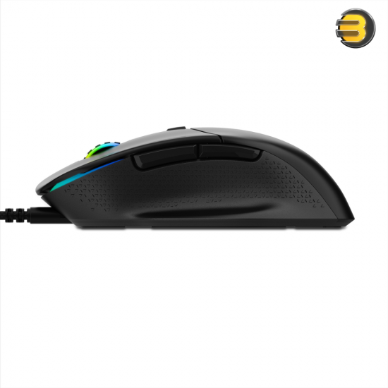 XPG ALPHA Gaming Mouse - Wired USB-C - PAW 3335 Sensor - 16,000 DPI Adjustable (via PRIME) - OMRON Switches Rated for 60M Clicks - RGB Lighting - 6 Buttons - Lightweight 78g - Windows Compatible