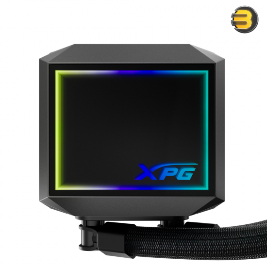 XPG LEVANTE II 360 Black All-in-One CPU Liquid Cooler — Dual-Chamber Pump with Non-Conductive Coolant, Infinity Mirror ARGB Lighting, Pre-Installed 3x 120mm Hydraulic Bearing Fans, Supports Intel LGA 1851/1700 & AMD AM5/AM4 XPG LEVANTE II 360 Black All-in-One CPU Liquid Cooler — Dual-Chamber Pump with Non-Conductive Coolant, Infinity Mirror ARGB Lighting, Pre-Installed 3x 120mm Hydraulic Bearing Fans, Supports Intel LGA 1851/1700 & AMD AM5/AM4