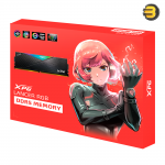 XPG Lancer RGB DDR5 32GB (2x16GB) 6400MHz CL32 Dual-Channel Memory Kit — 288-Pin U-DIMM, Black Heatsink, Customizable RGB Lighting, PMIC & ECC for Stability, Intel XMP 3.0 & AMD EXPO Support, 1.40V, 133.35x40x8mm