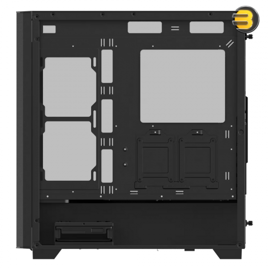 XPG VALOR AIR PRO Mid-Tower Chassis (Black) – ATX / E-ATX Compatible, 4 mm Tempered Glass Side Panel, Pre-Installed 4×120 mm ARGB Fans, Supports GPU Up To 400 mm & Radiators Up To 360 mm, USB-C & USB-A Front I/O XPG VALOR AIR PRO Mid-Tower Chassis (Black) – ATX / E-ATX Compatible, 4 mm Tempered Glass Side Panel, Pre-Installed 4×120 mm ARGB Fans, Supports GPU Up To 400 mm & Radiators Up To 360 mm, USB-C & USB-A Front I/O