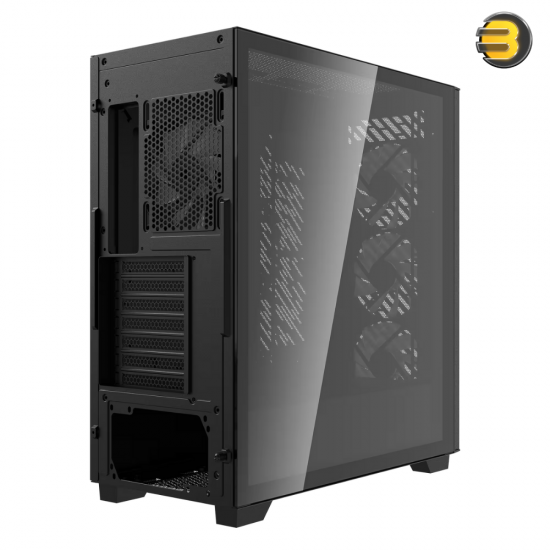 XPG VALOR AIR PRO Mid-Tower Chassis (Black) – ATX / E-ATX Compatible, 4 mm Tempered Glass Side Panel, Pre-Installed 4×120 mm ARGB Fans, Supports GPU Up To 400 mm & Radiators Up To 360 mm, USB-C & USB-A Front I/O XPG VALOR AIR PRO Mid-Tower Chassis (Black) – ATX / E-ATX Compatible, 4 mm Tempered Glass Side Panel, Pre-Installed 4×120 mm ARGB Fans, Supports GPU Up To 400 mm & Radiators Up To 360 mm, USB-C & USB-A Front I/O