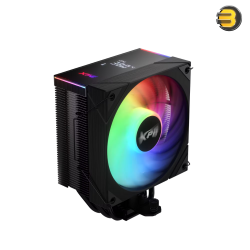 XPG MAESTRO PLUS 42SA CPU Air Cooler – 220 W TDP, 4 Heat Pipes, 120 mm ARGB Fan, Digital Info Display, Intel LGA 1851/1700/1200 & AMD AM5/AM4 Support XPG MAESTRO PLUS 42SA CPU Air Cooler – 220 W TDP, 4 Heat Pipes, 120 mm ARGB Fan, Digital Info Display, Intel LGA 1851/1700/1200 & AMD AM5/AM4 Support
