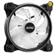 XPG Hurricane 120mm ARGB Dual Ring PWM Case Fan - Black